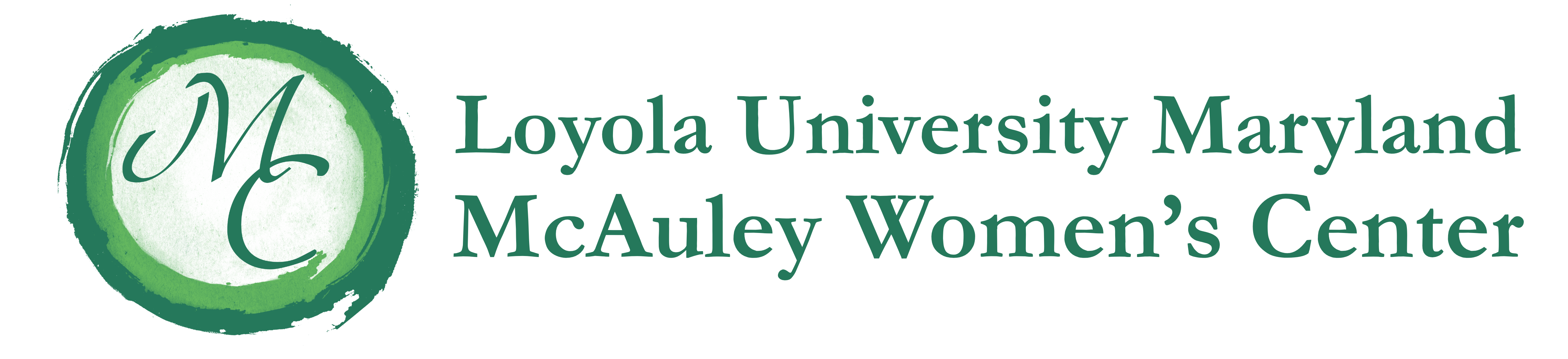 The McAuley Women's Center logo. 