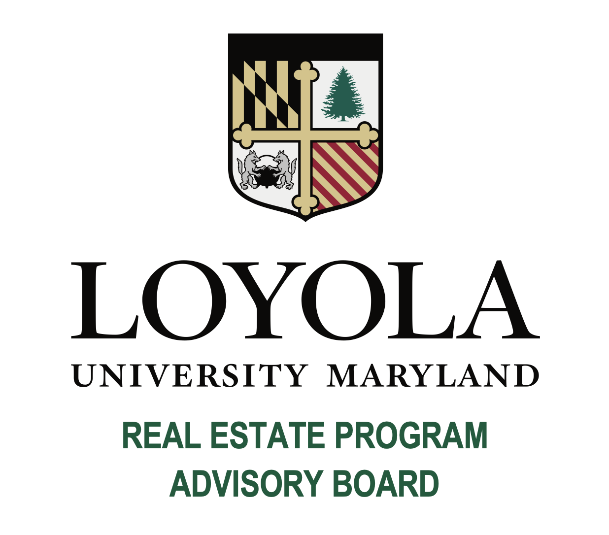 Mary Ann Scully logo reading Loyola University Maryland Real Estate Program Advisory Board