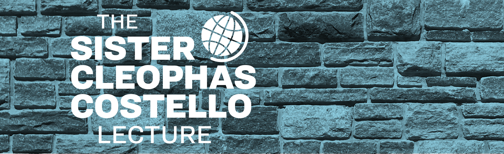 Sr. Cleophas Costello Lecture header