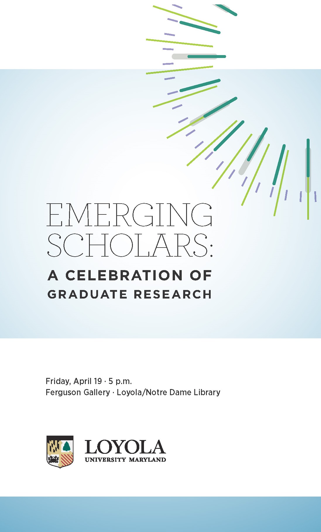 2013 Emerging Scholars program booklet cover