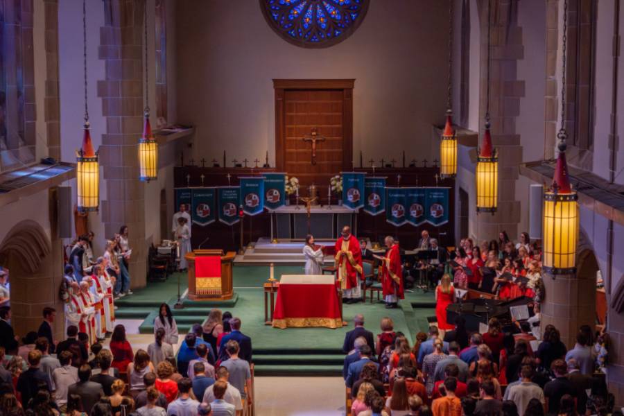mass of the holy spirit