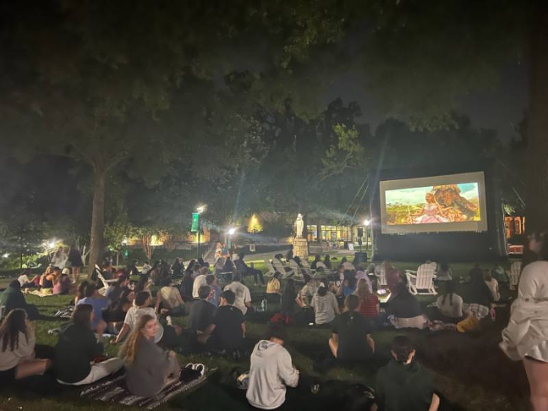outdoor movie