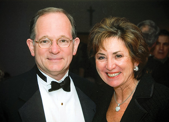 Photo of the Baiadas in black tie attire.