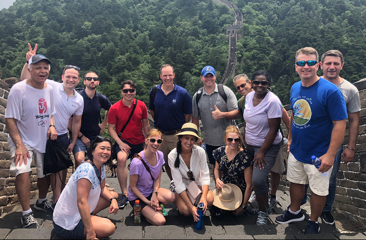 Group photo of Loyola team in Thailand.