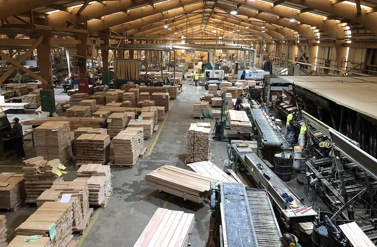 Ignisterra warehouse filled with materials.