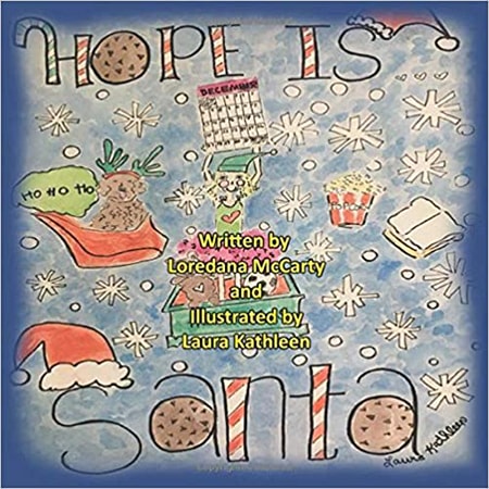 Book cover for 'Hope is Santa' by Loredana Petrucci McCarty