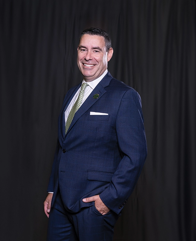 Brian M. Oakes, ’99, MBA ’10, vice president for advancement