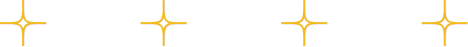 line art illustration four and stars
