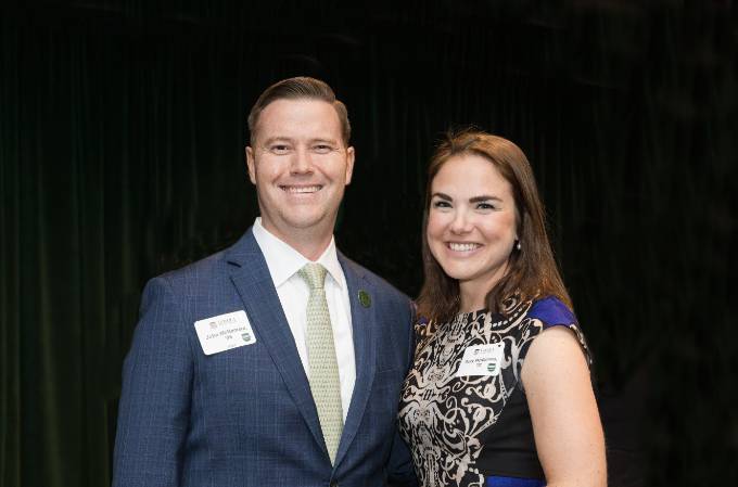 John McNamara and wife, Suzy Pacia