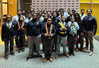  Backpage journalism group photo at reginald f. lewis museum