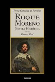 Book cover featuring old painting of Roque Moreno 