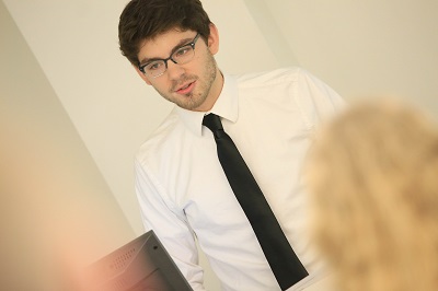 Andrew Belfield, a graduate student in the Master of Theological Studies