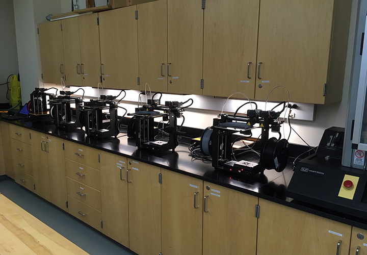 3D printers at Loyola University Maryland