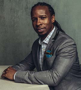 Ibram X. Kendi, New York Times bestselling and National Book Award-winning author (Photo Credit: Stephen Voss)