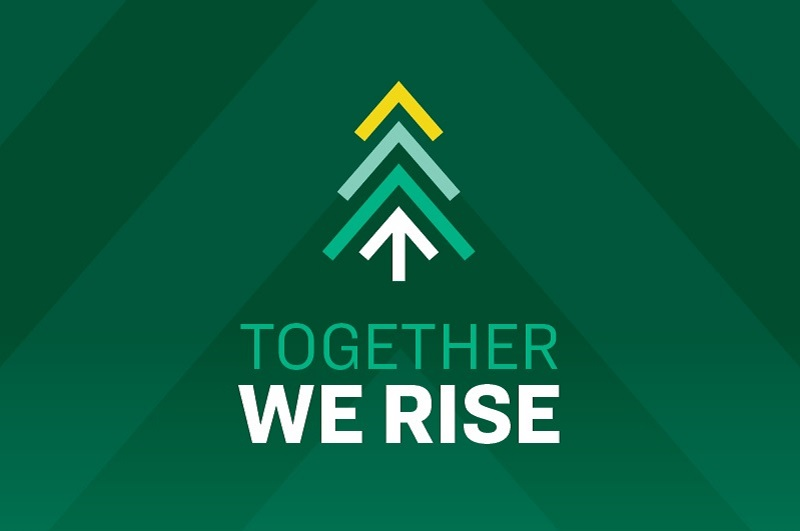 Together We Rise strategic plan logo