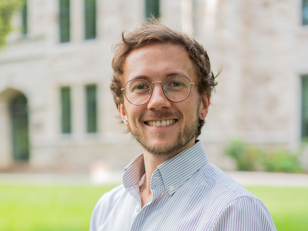 Rhys Williams, Ph.D., assistant professor of forensic science