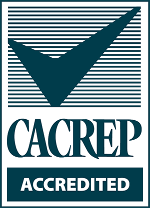 CACREP Accreditation logo for Loyola's School Counseling programs.