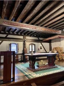 A room with religious relics