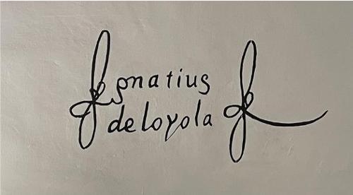 Signature of Ignatius Loyola