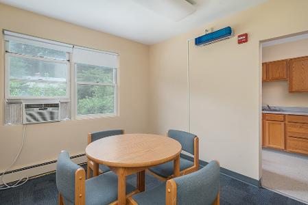 Seton Court suite dining room