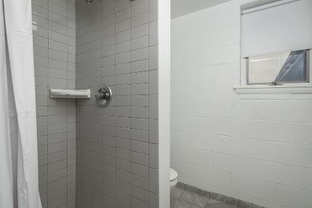 Bellarmine apartment shower