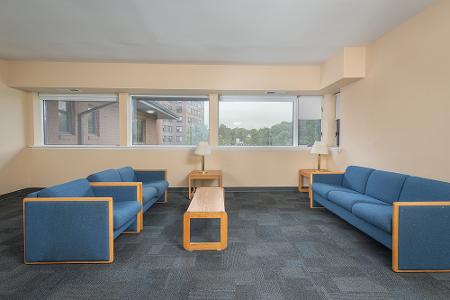 Bellarmine apartment living room