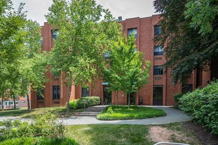 Exterior of Butler Hammerman hall
