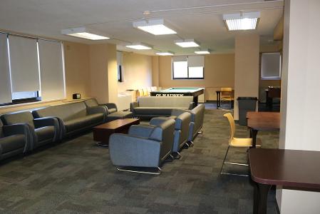 Campion resident lounge including soft seating