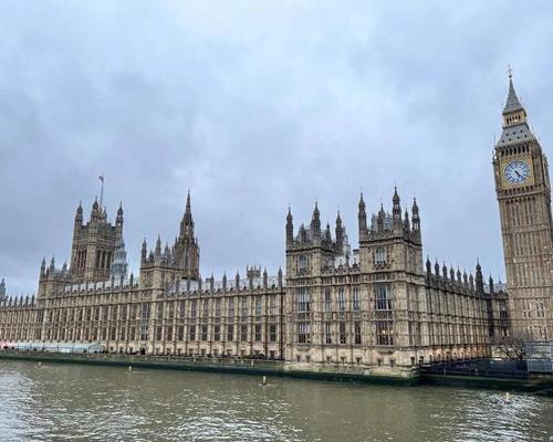 Palace of Westminster in London, England