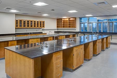 Loyola's freshly renovated Donnelly Science Center features state-of-the-art labs.