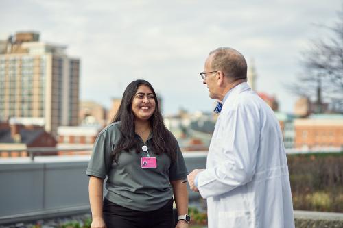 Work directly with patients and learn from clinical educators 