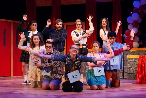 ‘The 25th Annual Putnam County Spelling Bee’, directed by Dr. Natka Bianchini, presented by the Evergreen Players. April 2022. Photography by Anna Landi, ’24