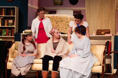‘Recommended Reading for Girls’, directed by Julia Case, '24, presented by the Spotlight Players. January 2024. Photography by Robin Hoy, ’24, and Sophie LaBella, ’24