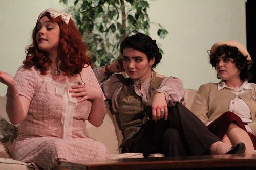 ‘Fefu and Her Friends’, directed by Alexis Piasecki, ’26, presented by the Spotlight Players. January 2026. Photography by Katherine Albert, ’26, and Leah Mazzuchelli, ’26