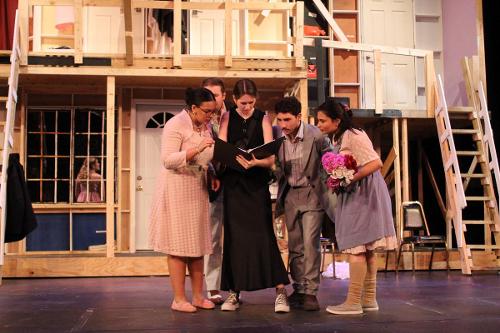 ‘Noises Off’, directed by Dr. James Bunzli, presented by the Evergreen Players. April 2025. Photography by Ellie Rutledge, ’25