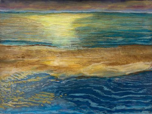 Eily Vaughan, '25
Savannah Sunrise, Mixed media
Drawing with Color (SA 304), Professor Mary Beth Akre