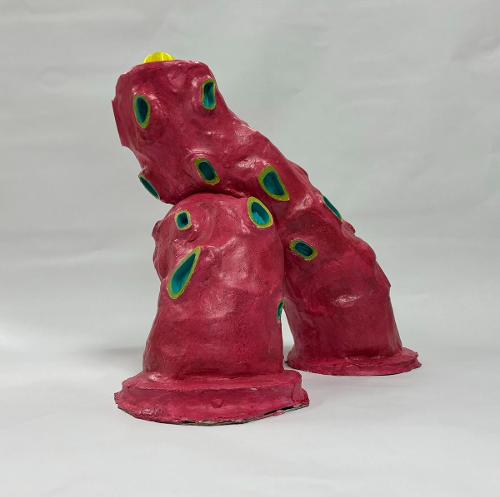 Ximena Rodriguez, '25
Digital Lesions, Clay, metal, paper, and 3-D prints
3-D Design in Art and Engineering (SA 227), Professor Billy Friebele