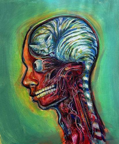 Maggie McDermott, '26
cat head, Acrylic paint and mixed media
Drawing from Observation (SA 342), Dr. Christopher Lonegan