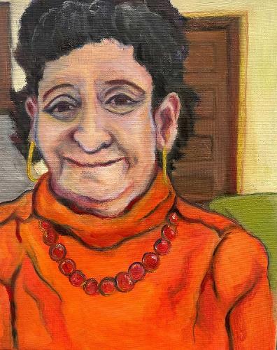 Sophia Randle, '25
For Lisa, Oil paint on canvas
Independent Study: Art and Empathy, Dr. Christopher Lonegan
